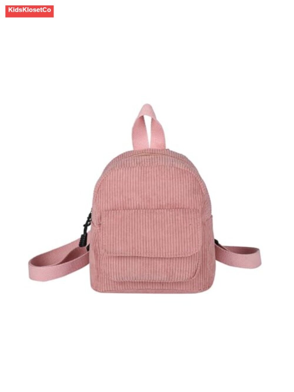 Corduroy Mini Backpack Small Casual Backpack Purse Adjustable Straps Women